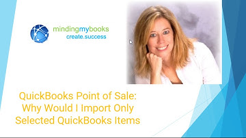 QuickBooks Point of Sale: Should You Import All Items or Just Selected Ones? Find Out Why!