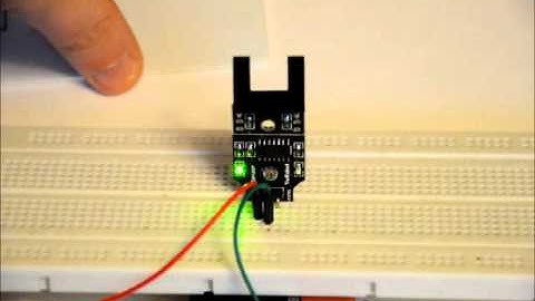 The Infrared IR Slot Sensor Module For Arduino