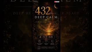 432 Hz Deep Calm 🌙 Relax Your Nervous System Fast @UnspokenThoughts-v  #meditation #binauralbeats