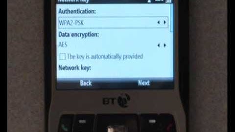 How to manually connect via wifi on a HTC S620