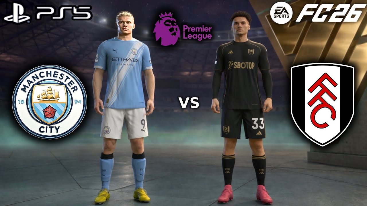 FC26 - Manchester City vs Fulham | Premier League 25/26 Full Match | PS5 Gameplay { 4K60 }