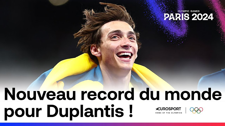 JO PARIS 2024 - VERTIGINEUX ! Armand Duplantis fracasse le record du monde avec une barre à 6m25