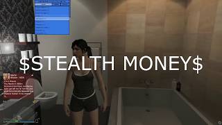 Рабочий Stealth Money на GTA 5 Online 1.40