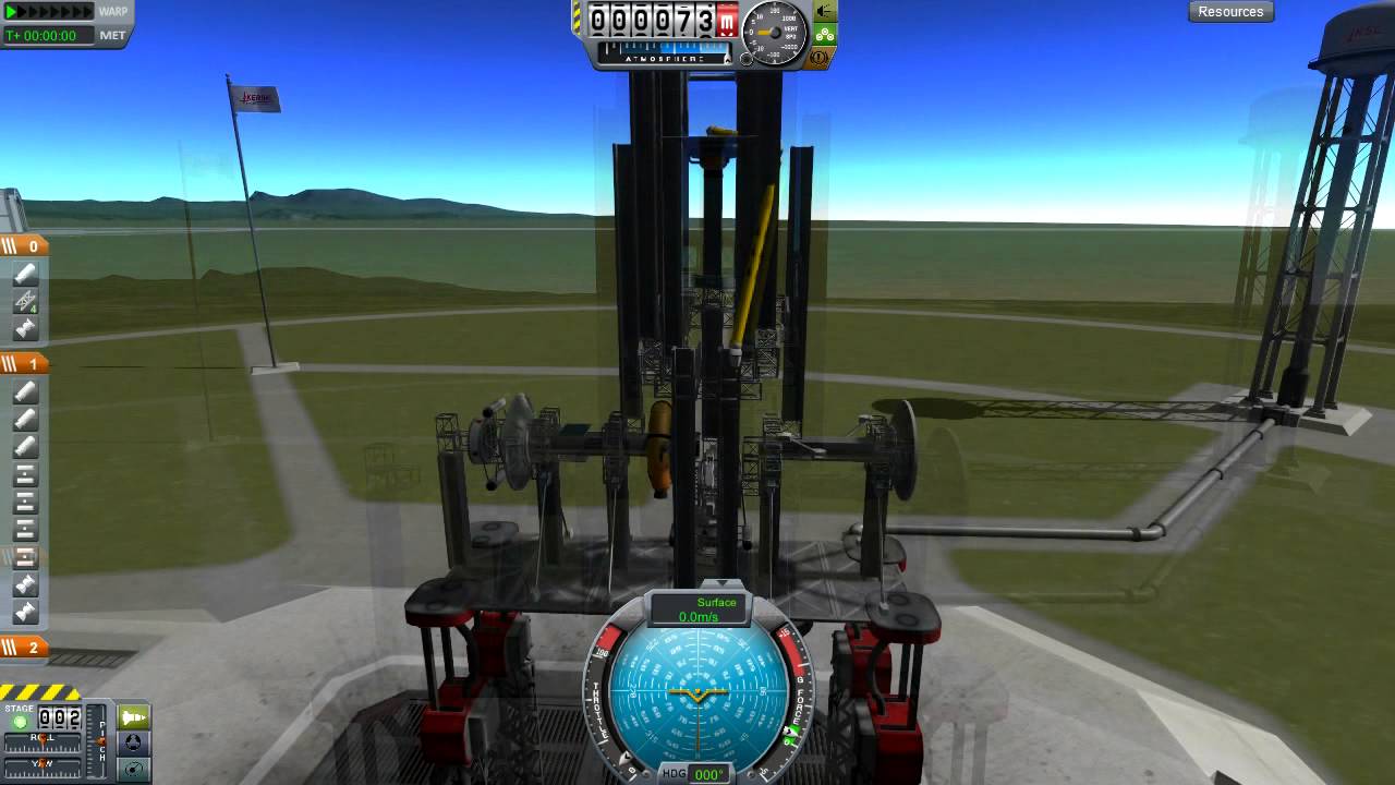 Kerbal Space Program (KSP) - KARSD rocket reciprocating engine - YouTube