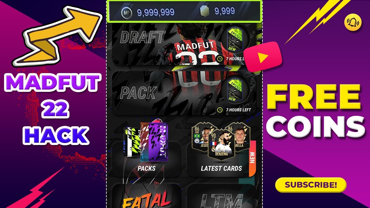 madfut 22 hack - madfut 22 apk hack - Madfut 22 Mod Unlimited Coins & Packs (iOS & Android)