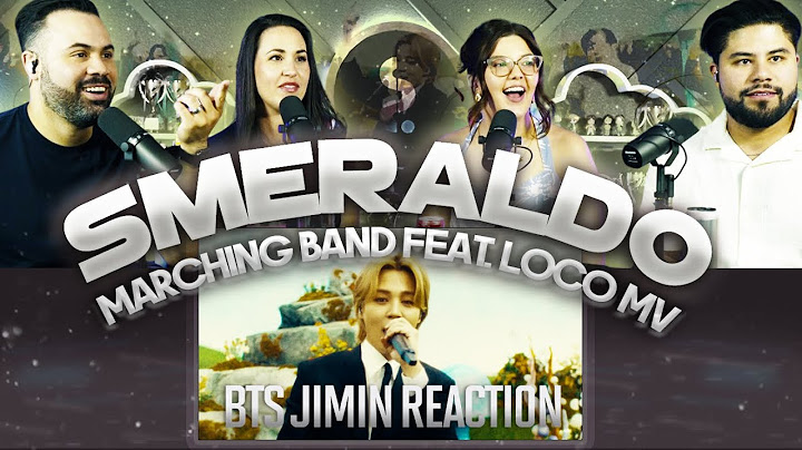 Jimin of BTS "Smeraldo Garden Marching Band ft Loco MV" - Reaction- Such a fun song 😊| Couples React