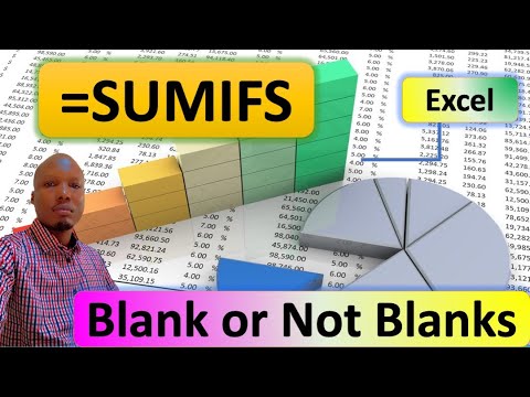 Sum If Blank Or Not Blank In Excel