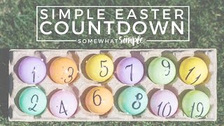Easter Advent Calendar - Countdown to Easter