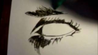 Speed Drawing of an EYE! TEST