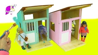 Paint & Create Your Dream Barn - Breyer Classic Horses Hilltop Stable Horse Video