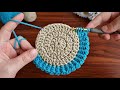 Wow!. 🤩 Amazing Very easy crochet motif making.Super useful crochet beautiful motif crochet coaster.