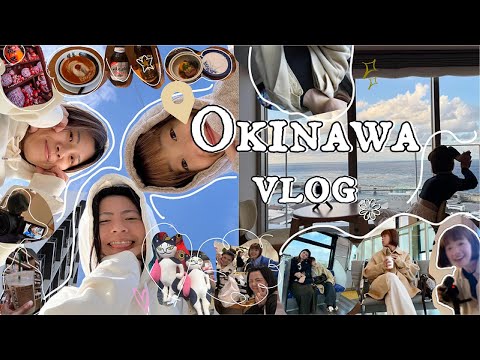 沖繩VLOG🇯🇵超chill之旅! 快閃充電🔋⚡️/parco city必去/和牛燒烤🏮/達摩寺/必吃拉麵＆漢堡🍜🍔💓♡