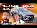 ОНА БЕШЕНАЯ!! Он сделал это! LADA VESTA с мотором от TOYOTA 5s GTE