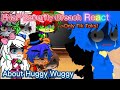 [OLD]Security Breach React About Huggy Wuggy(My AU)[TikToks Edits]|FNaF SB|Poppy Playtime|Gacha Club