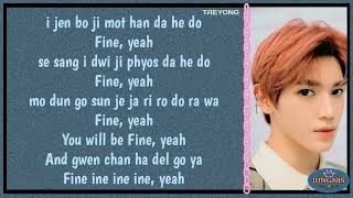 TAEYONG NCT - FINE | Easy Lyrics