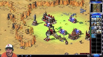 Red Alert 2 Sink or Swim map Online Multiplayer 4 Players Free for all in CnCNet and Discord voice