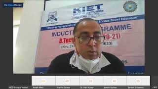 e- Students Induction Program B.Tech I Year (2020-21)