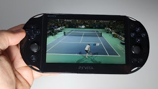 Virtua Tennis 4 + multiplayer | PS Vita Slim handheld gameplay - YouTube