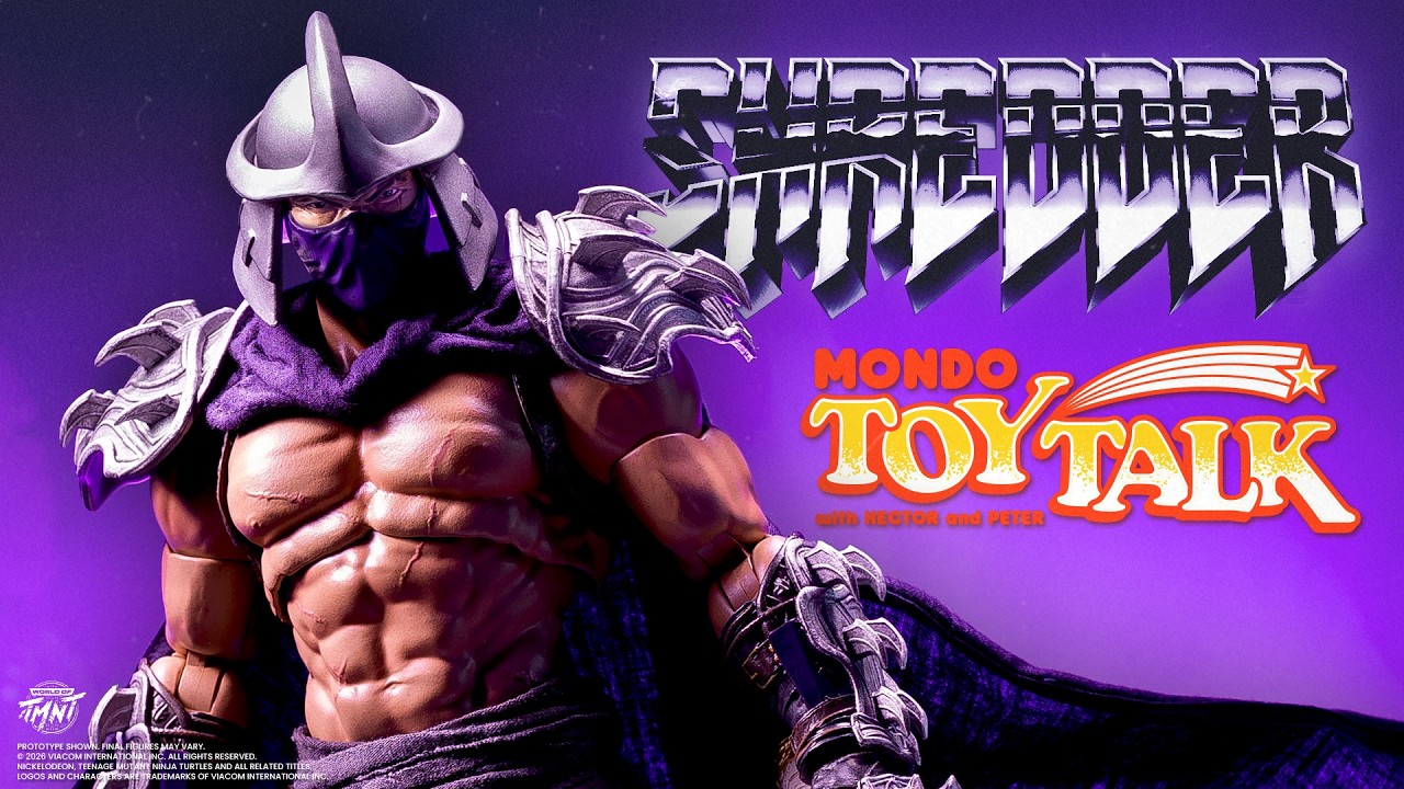 NickALive!: Mondo Toy Talk Ep 55 – Shredder – Mondo