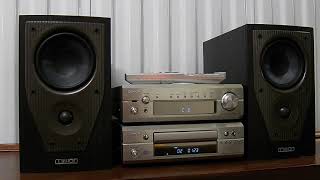 Vintage Denon D-F101MB  F-D101 Micro Stereo System With DRA-F101 DCD-F101 MS-71B Mission Speakers