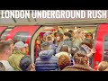 Central Line | Liverpool Street | London Underground | Rush Hours | London 4K HDR