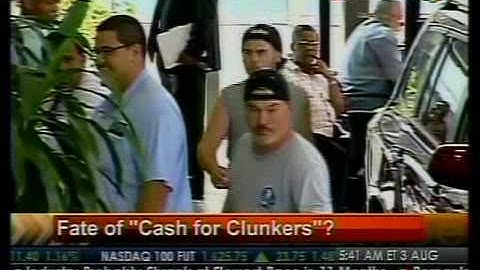 Fate Of "Cash For Clunkers"? - Bloomberg