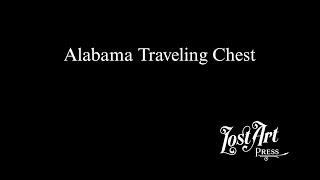 Alabama Traveling Chest