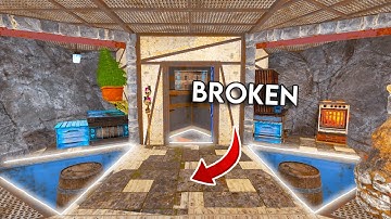 I Built The Most BROKEN Bunker Base In Rust...