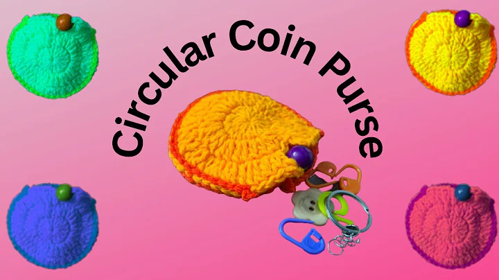Step-by-Step Crochet Tutorial: Circular Coin Purse