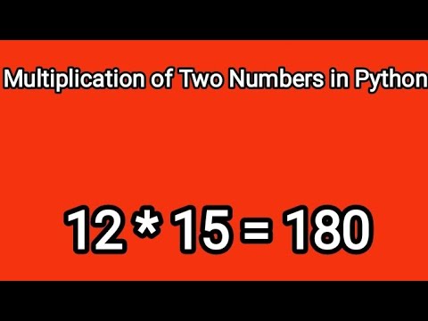 Multiplication of Two Numbers #python #youtubeshorts #trending #programming #programmingproject