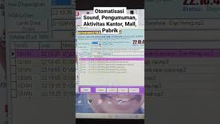 Otomatisasi Sound, Pengumuman, Aktivitas Kantor, Pabrik, Mall