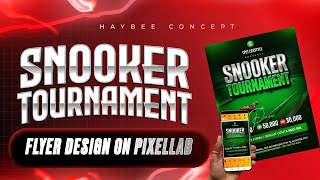 Design a Professional Tournament Flyer on Your Phone | PixelLab