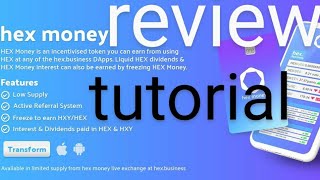 Hex Money | Hex Mobile | Hex.Business Review & Tutorial