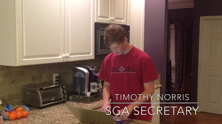 Timothy Norris SGA Secretary 2017