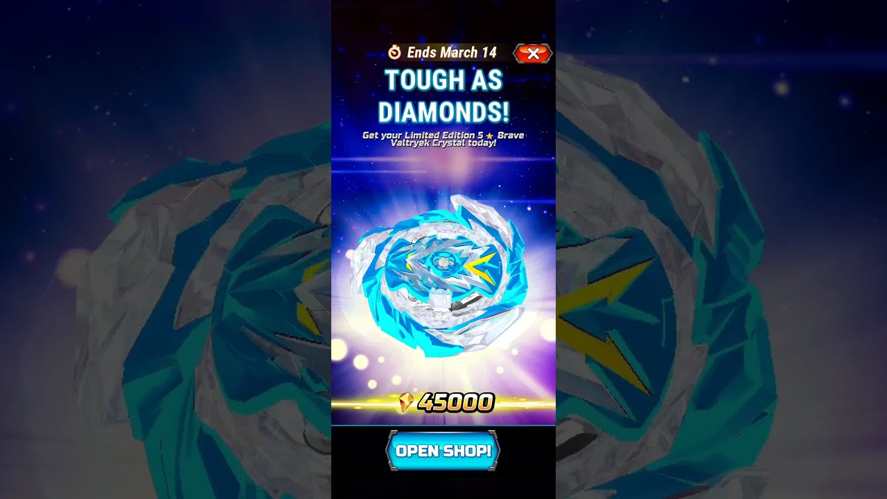 New Brave Valtryek Crystal Limited Edition 🤩🔥