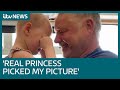 The 'real life Princess' who picked Mila's picture that the 'entire world will see' | ITV News