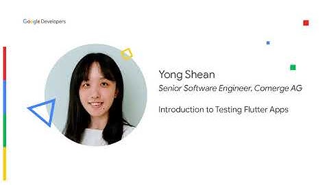 Introduction to Testing Flutter Apps - Yong Shean
