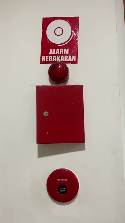 Alarm Kebakaran Rumah Sakit