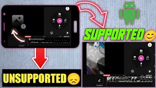 How to fix KineMaster File Unsupported Issue :Editing Not Possible? | Tech with totan