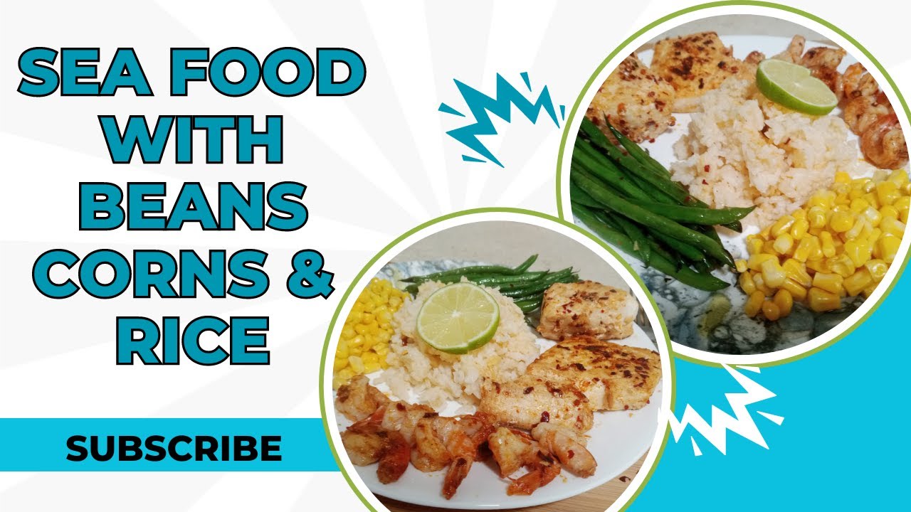 Spicy SeaFood with Beans Corns and Rice Recipe| How To Prepare  Seafood Recipe| The Perfect Seafood