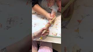 👶💉 Pediatric Nurse Daily Life | Expert Baby IV Cannulation & Gentle Care #shorts