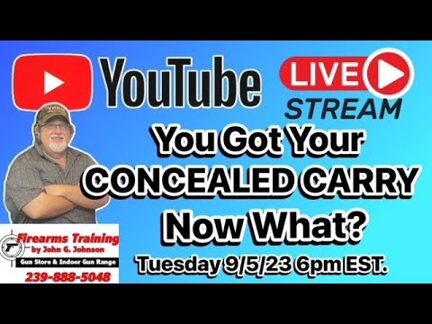 Live From The Range: You Got Your Concealed Carry Now What?