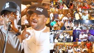 Watch how Pasuma serenades Mc Oluomo with His Old Song @ Platinum Lounge Grand Opening In Abule-Egba