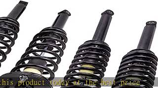 4PCS Air to Coil Spring Suspension Conversion Kits for Lexus LS 430 2001-2006 Shocks Struts 2 Front