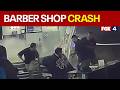 Elderly driver accidently drives into Euless barber shop