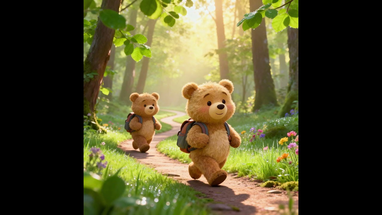 Morning Stroll with Teddies | Relaxing Music for Calm & Peace