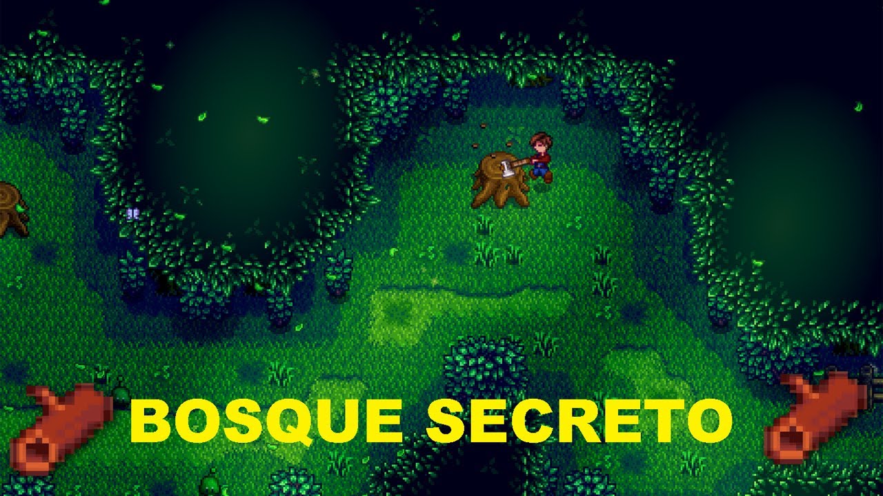 Stardew Valley Bosque Secreto e Madeira de Lei YouTube