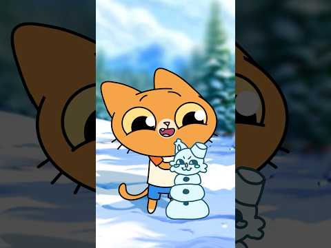 Симба и бенчик играют в снегу 🥺 #мультик #cartoon #animation #симба