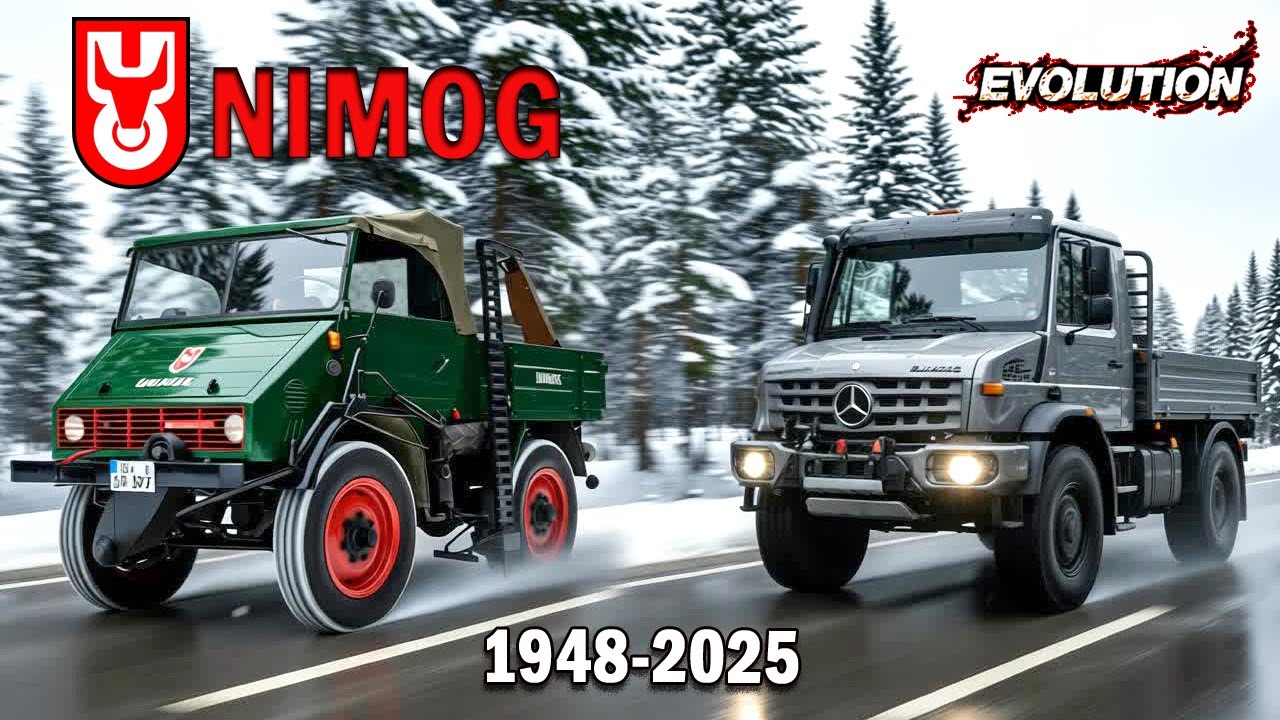 UNIMOG Evolution 1948–2025 🚛 Legendary Mercedes Benz Off Road Truck