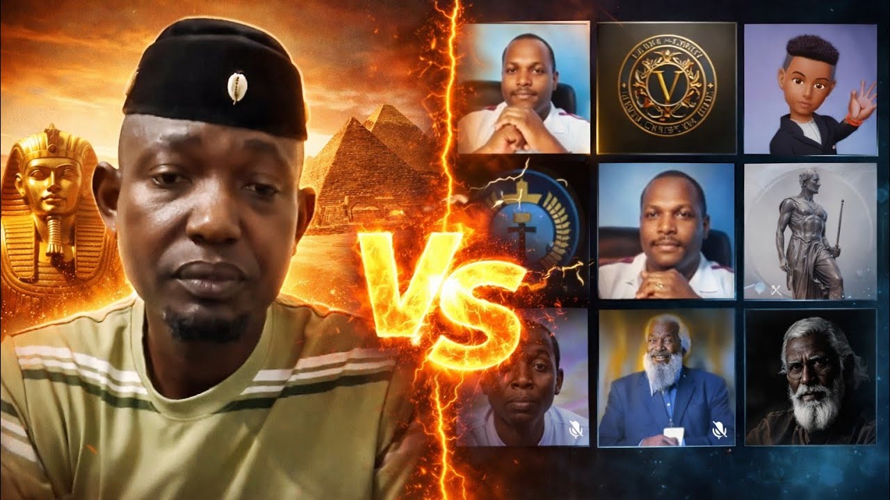 DEBAT IDÉOLOGIQUE : UN MAITRE KAMITE FACE À 8 CHRETIENS